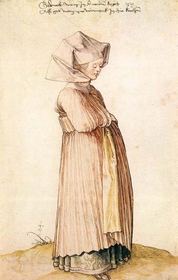 Albrecht Durer Nuremberg Woman Dressed for Church France oil painting art